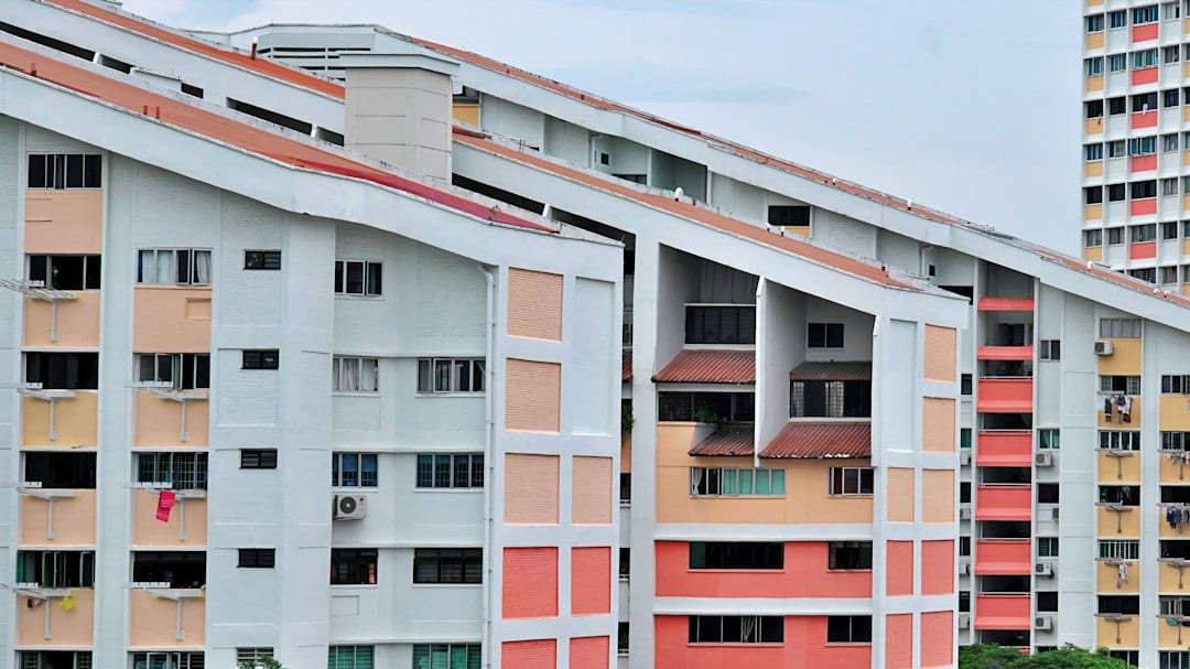 Singapore condominium building exterior